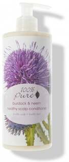 Кондиционер для волос – 100% чистый кондиционер для здоровья кожи головы с лопуха и нима, большой, 100% Pure
