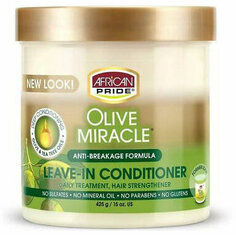 Несмываемый кондиционер Olive Miracle, Кондиционер для волос, 444 мл African Pride