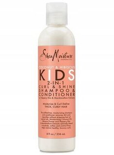 Шампунь и кондиционер для волос, 236 мл Shea Moisture Kids Coconut &amp; Hibiscus 2-in-1 Curl &amp; Shine Shampoo &amp; Conditioner, Inna marka