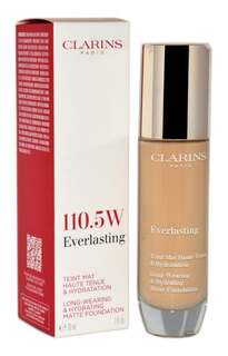 Тональный крем для лица 110,5W Tawny, 30 мл Clarins, Everlasting Foundation