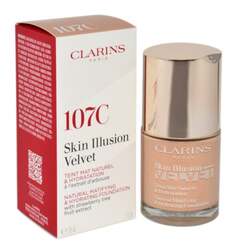 Тональный крем Skin Illusion Velvet Foundation 107C, 30 мл Clarins