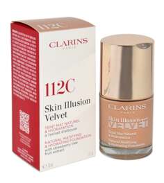 Тональный крем Skin Illusion Velvet Foundation 112C, 30 мл Clarins