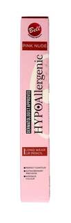 Гипоаллергенный, стойкий карандаш для губ, оттенок 01 Pink Nude. Bell, коричневый