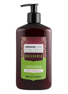 Кондиционер для ухода за сухими и поврежденными волосами, 400мл ArganiCare Macadamia Conditioner Dry&amp;Damaged Hair