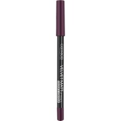 Карандаш для губ 100 Tasty Aubergine, 1,3 г Catrice, Velvet Matt, красный