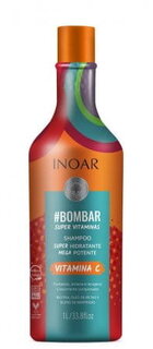 Восстанавливающий шампунь для волос с витамином С, 1000мл Inoar Bombar