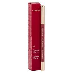 Карандаш для губ, оттенок 05 Rossberry, 1,2 г Clarins, Crayon Levres, красный