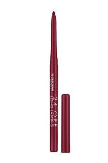 Стойкий карандаш для губ № 03 Фиолетовый Изюм Deborah 24ORE , красный