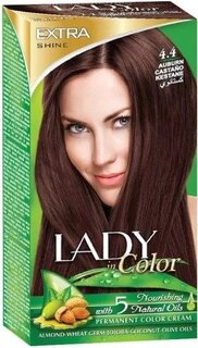 Краска для волос, 4.44 Chestnut Lady in Color, 160 г Palacio