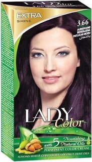 Краска для волос, 3,66 Баклажан, 160 г Palacio, Lady in Color