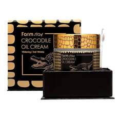 Крем для лица Crocodile Oil Cream с крокодиловым маслом 70г, Farmstay