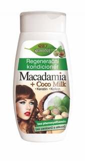 Кондиционер для волос, макадамия и кокосовое молоко, 260 мл Bio Bione, Bione Cosmetics