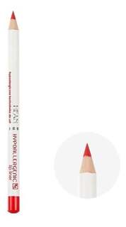 Гипоаллергенный карандаш для губ 507 Hot Red, 1 шт. Hean, красный