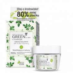 Дневной крем с сельдереем, SPF 15, 50 мл Flos Lek, Green For Skin, FLOS-LEK