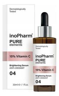 Сыворотка для лица с 15% витамина С, 30 мл InoPharm, Pure Elements