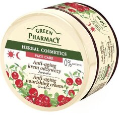 Зеленая Аптека, антивозрастной крем для лица с клюквой, 150 мл, Green Pharmacy
