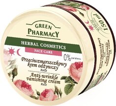 Зеленая Аптека, Крем для лица против морщин с розой, 150 мл, Green Pharmacy