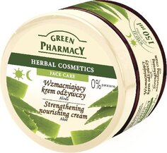 Зеленая Аптека, Укрепляющий крем для лица с алоэ, 150 мл, Green Pharmacy