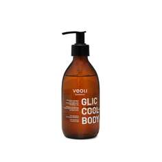 Отшелушивающий и регулирующий гель для мытья тела с 5% гликолевой кислотой и экстрактом водорослей, 280 мл Veoli Botanica, GLIC COOL BODY
