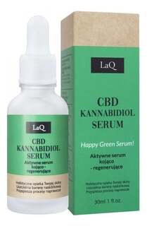 Успокаивающая и регенерирующая сыворотка Happy Green 30 мл Laq CBD Kannabidiol Active Serum