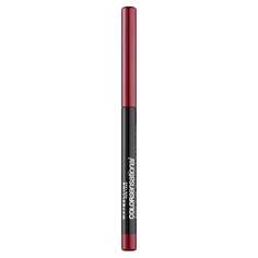 Карандаш для губ 160 Rich Wine, 5 г Maybelline, Color Sensational, красный