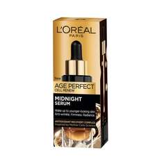 Сыворотка для лица против морщин, 30 мл L&apos;Oreal Paris, Age Perfect Cell Renew Midnight, L&apos;oréal Paris L'Oreal