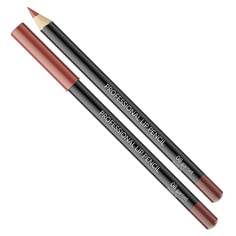 Профессиональный карандаш для губ, карандаш для губ 08 Гранат, 1 г Vipera, коричневый