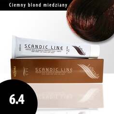 6.4 тёмно-медный блондин Scandic Line крем-краска для волос LaStrada 100мл