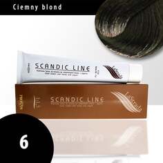 Крем-краска для волос темно-русый Scandic Line LaStrada 100мл