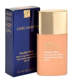 Стойкий макияж Double Wear Sheer, Тональный крем для лица Spf20 4N2 Spiced Sand, 30 мл Estee Lauder, Estée Lauder