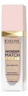 Нейтральный 30 мл Eveline Cosmetics Wonder Match Lumi Illuminating Foundation 15