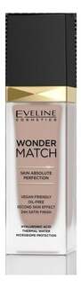 Роскошная тональная основа 45 Honey, 30 мл Eveline Cosmetics, Wonder Match