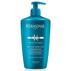 Оживляющая и успокаивающая ванна для чувствительных волос 500мл Kérastase Dermo-Calm Vital, Kerastase