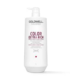 Кондиционер для блеска и блеска для густых и стойких волос, 1000 мл Goldwell, Dualsenses Color Extra Rich