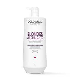 Нейтрализующий кондиционер для светлых и мелированных волос, 1000 мл Goldwell, Dualsenses Blondes &amp; Highlights