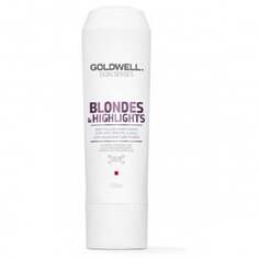 Нейтрализующий кондиционер для светлых и мелированных волос, 200 мл Goldwell, Dualsenses Blondes &amp; Highlights