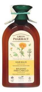 Зеленая Аптека, Бальзам для нормальных и жирных волос - Ноготки, 300мл, Green Pharmacy