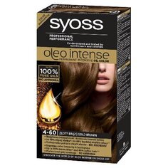 Краска для волос, 4-60 Золотисто-коричневый Syoss, Oleo Intense
