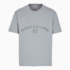 Футболка Armani Exchange Regular Fit, светло-серый