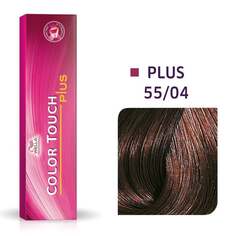 Полуперманентная краска для волос без аммиака 55/04 60мл Wella Color Touch Plus 55/04