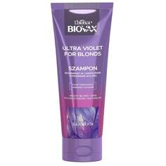 Ультрафиолет для блондинок, шампунь для волос, 200 мл Biovax, LBIOTICA / BIOVAX