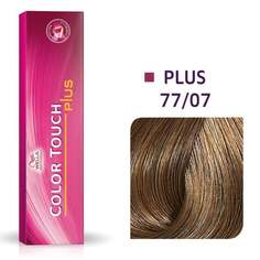 Полуперманентная краска для волос без аммиака 77/07 60мл Wella Color Touch Plus 77/07