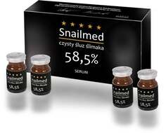 Сыворотка с улиточной слизью 58,5%, 4 ампулы по 8 мл Snailmed