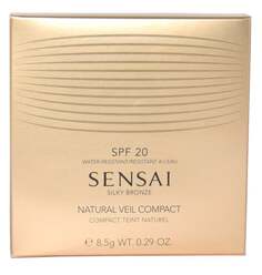 Тональный крем для лица Sc03 Medium, Spf 20, 8,5 г Kanebo, Sensai Silky Bronze Natural Veil Compact