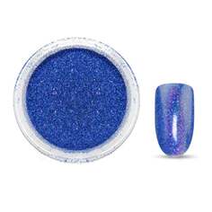 Пудра для дизайна ногтей HOLO Dark Blue Claresa