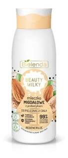 Молочко для ухода за телом с пребиотиком - регенерирующее, 400мл Bielenda Beauty Milky Almond