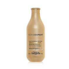 Восстанавливающий шампунь для поврежденных и ослабленных волос, 300 мл L&apos;oreal Professionnel, Serie Expert Absolut Repair Gold Quinoa + Protein, L&apos;Oréal Professionnel L'Oreal