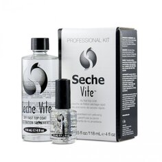 Мл + 14 мл Набор отвердителя лака для ногтей Seche Vite Dry Fast Top Coat 118