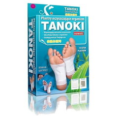 Очищающие патчи Tanoki Detox, 10 шт. Aura Herbals