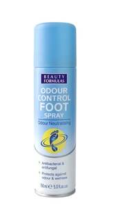 Антибактериальный дезодорант для ног, 150 мл Beauty Formulas, Foot Care